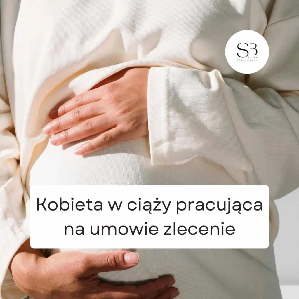 Вагітна жінка, яка працює за договором доручення (umowa zlecenie)